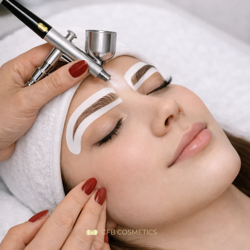 Airbrush Brows Gerät mit DC Kompressor für professionelle Anwendungen CFB Cosmetics®