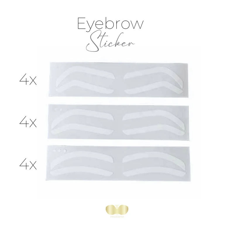 Eyebrow Sticker für Brow Styling