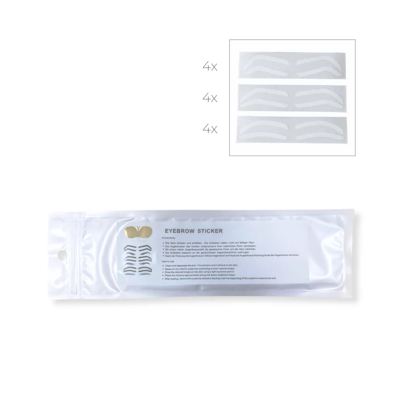 Eyebrow Sticker für Brow Styling