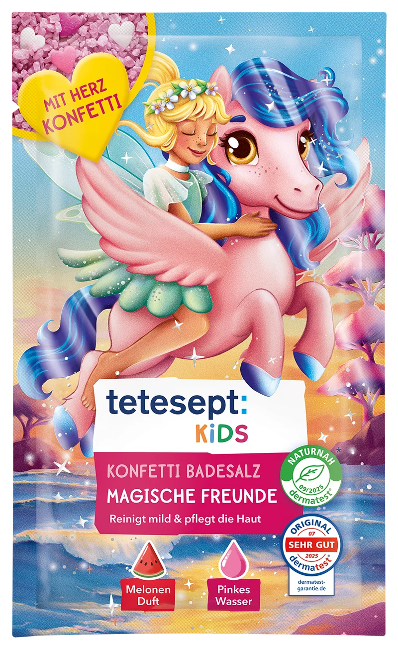 Konfetti Badesalz Magische Freunde