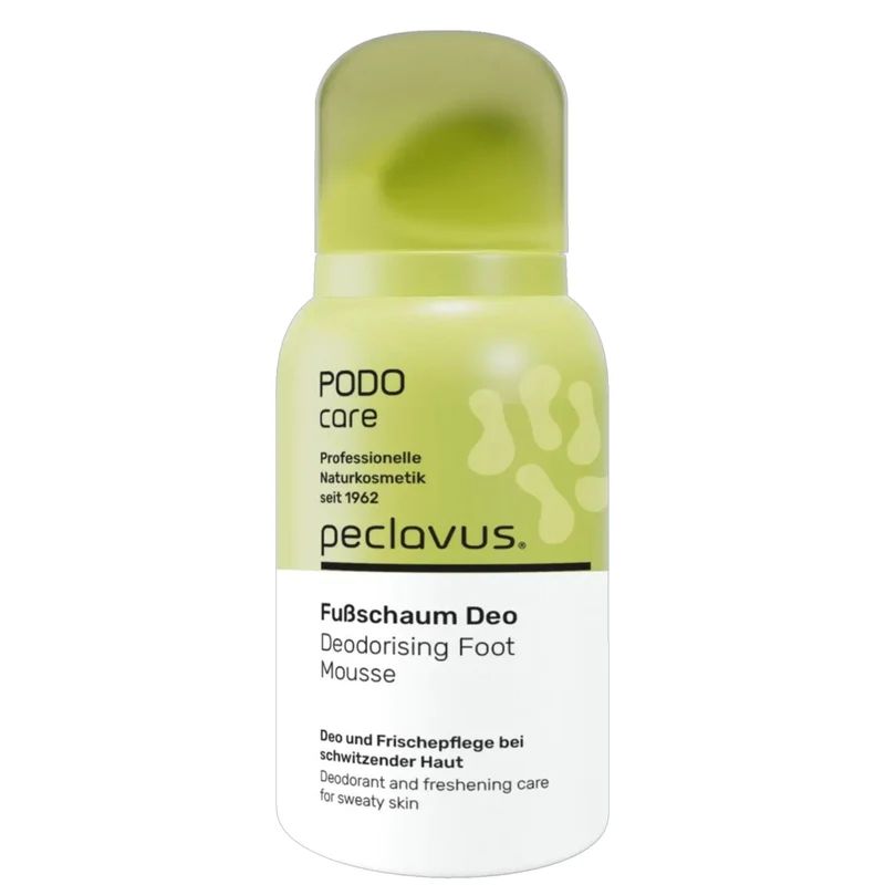 peclavus PODOcare Fußschaum Deo, schwitzende Haut 35 ml