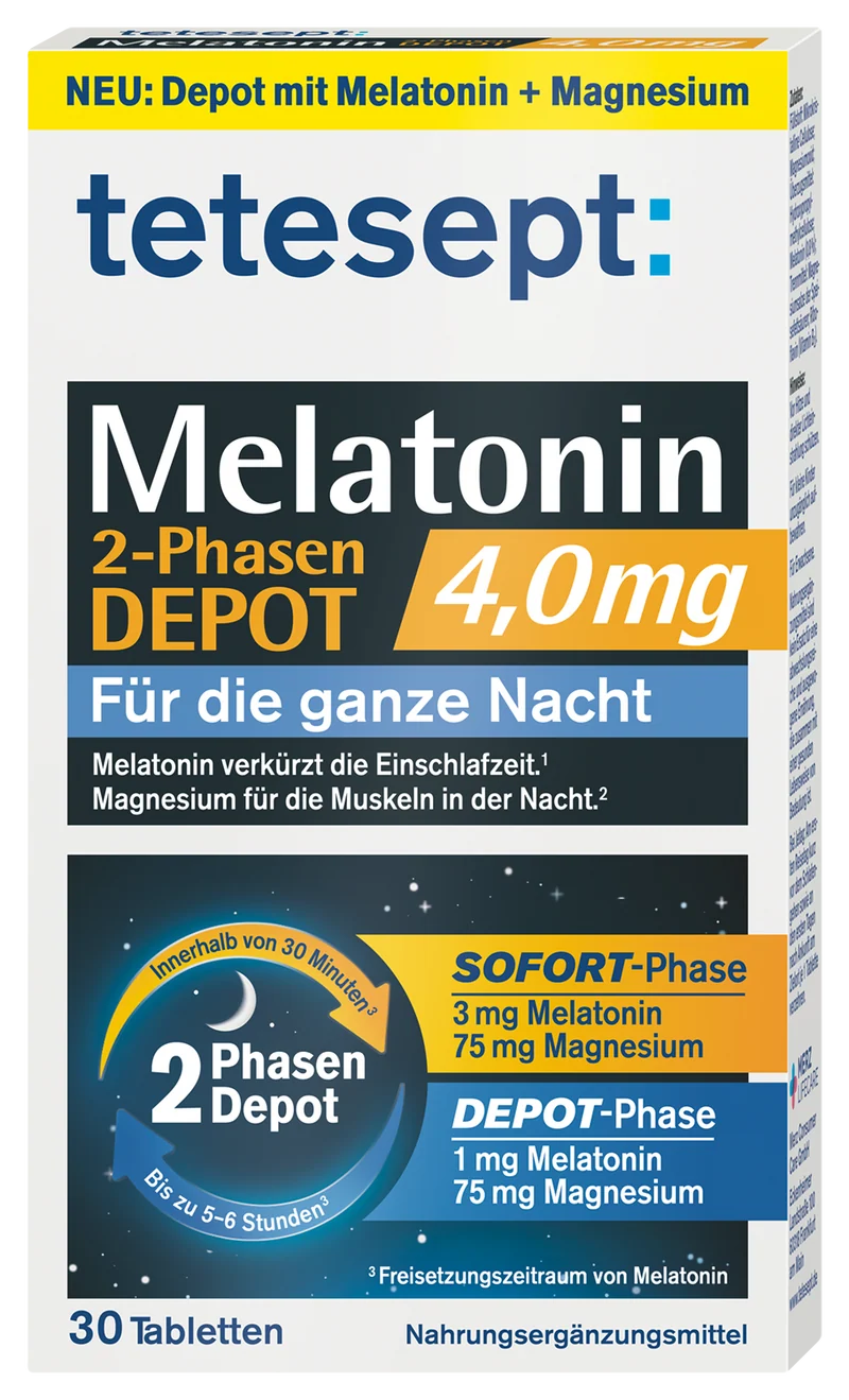Melatonin 2 Phasen-Depot 4 mg
