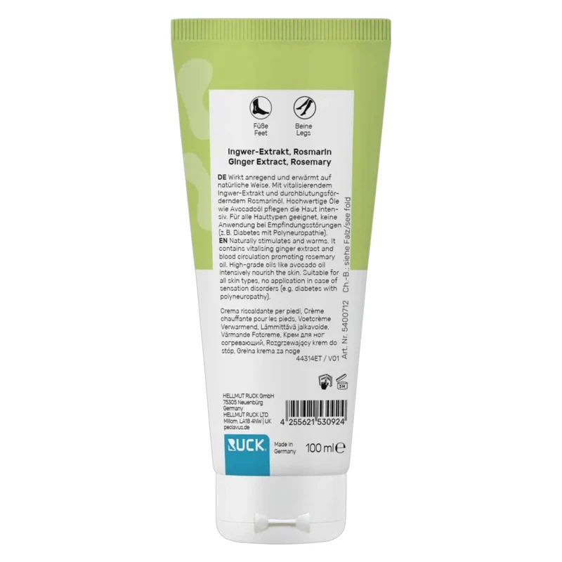peclavus Fußcreme wärmend 100 ml