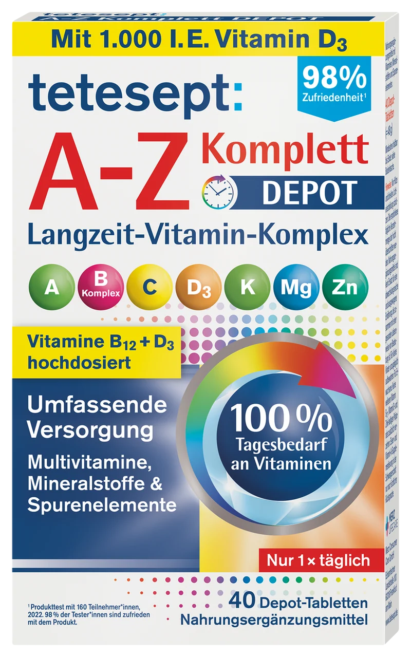 Vitamin A-Z Komplett Depot