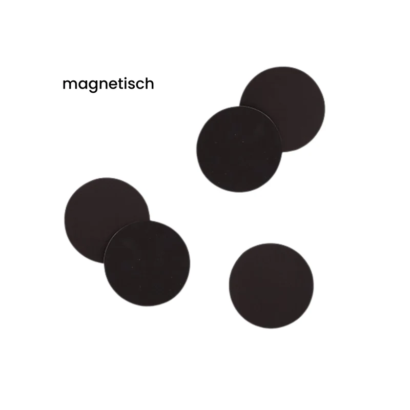5 Magnetplättchen für Lidschatten & Paletten