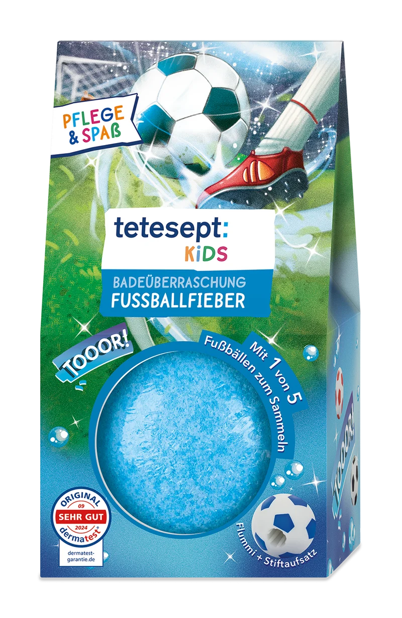 Badeüberraschung Fußballfieber