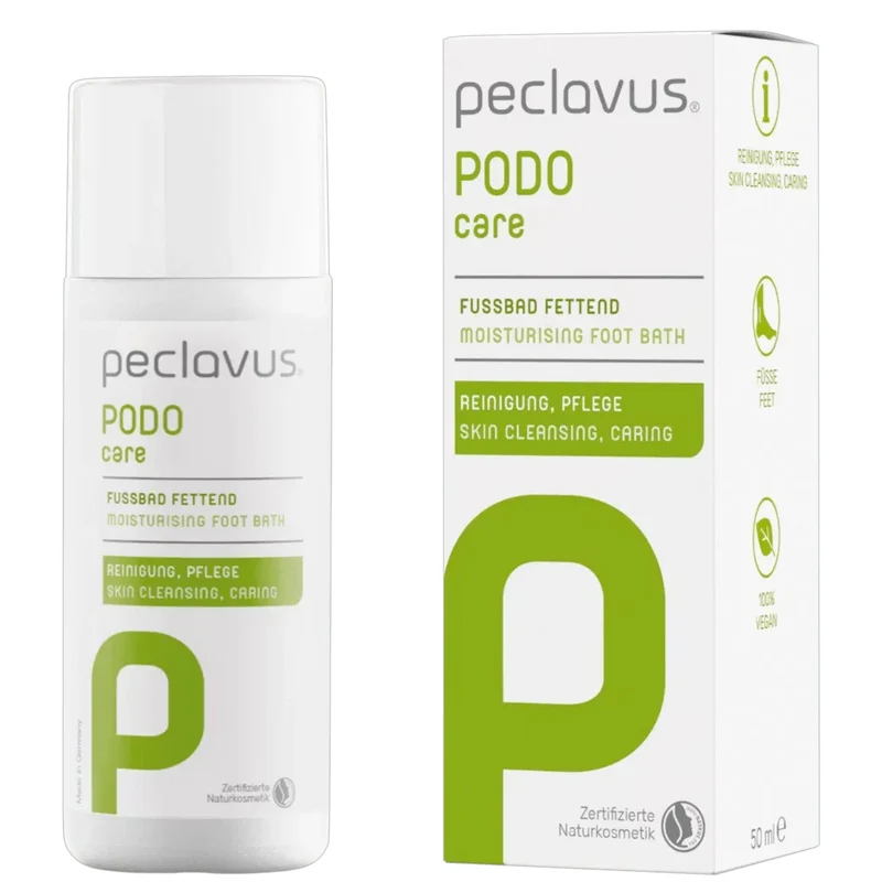 peclavus PODOcare Fußbad fettend 50 ml