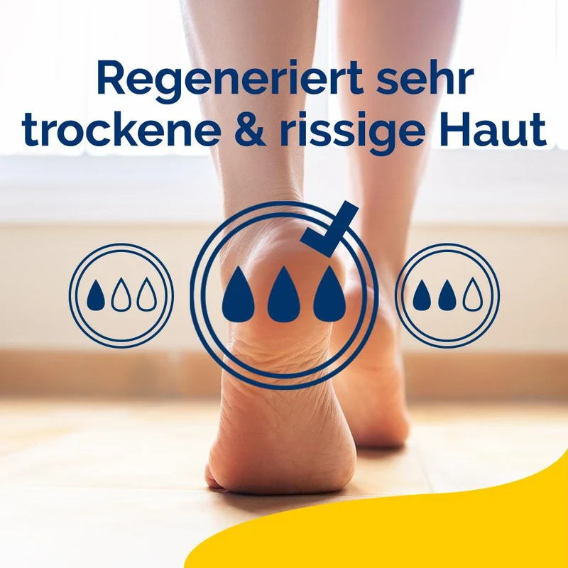 Scholl Intensiv regenerierende Fusscreme mit 10% Urea 75ml - Für sehr trockene und rissige Haut