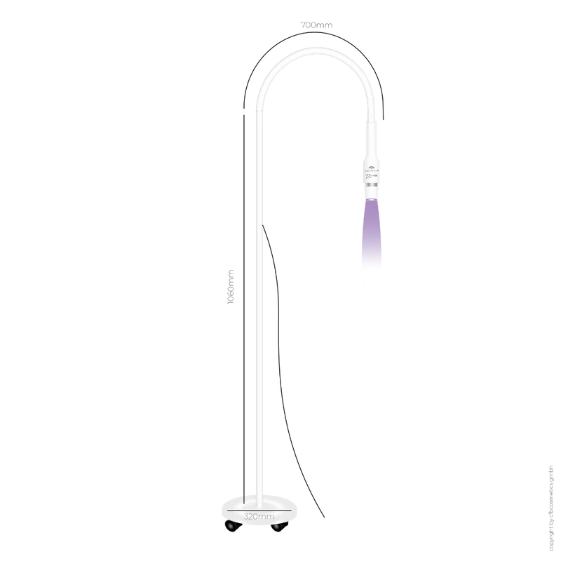 UV Lampe Wimpernverlängerung | PRO MAXX | 6 Watt | Beste UV LAMPE | LUV System®