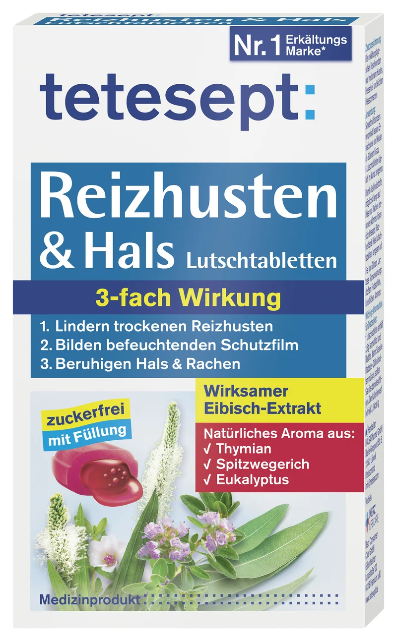 Reizhusten & Hals Lutschtabletten