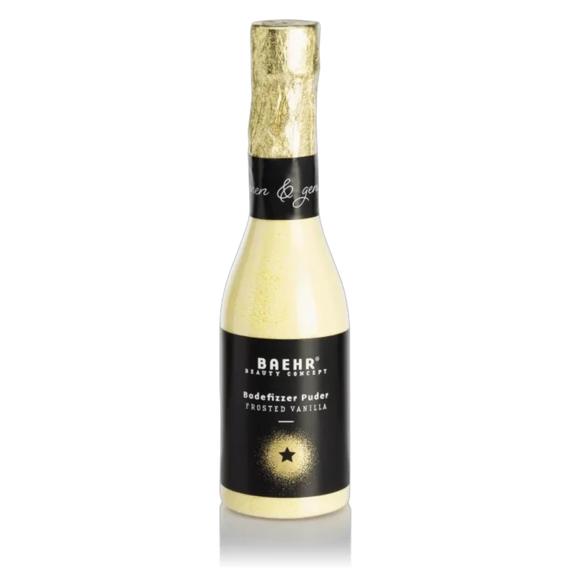 BAEHR Badefizzer Puder in Picollo Flasche Frosted Vanilla 90 g