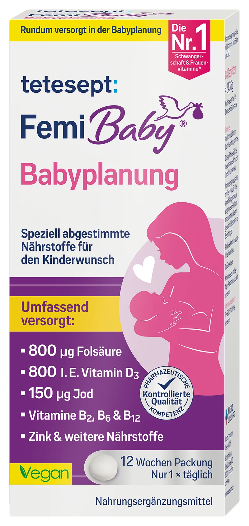 Femi Baby® Babyplanung 84 Stk.