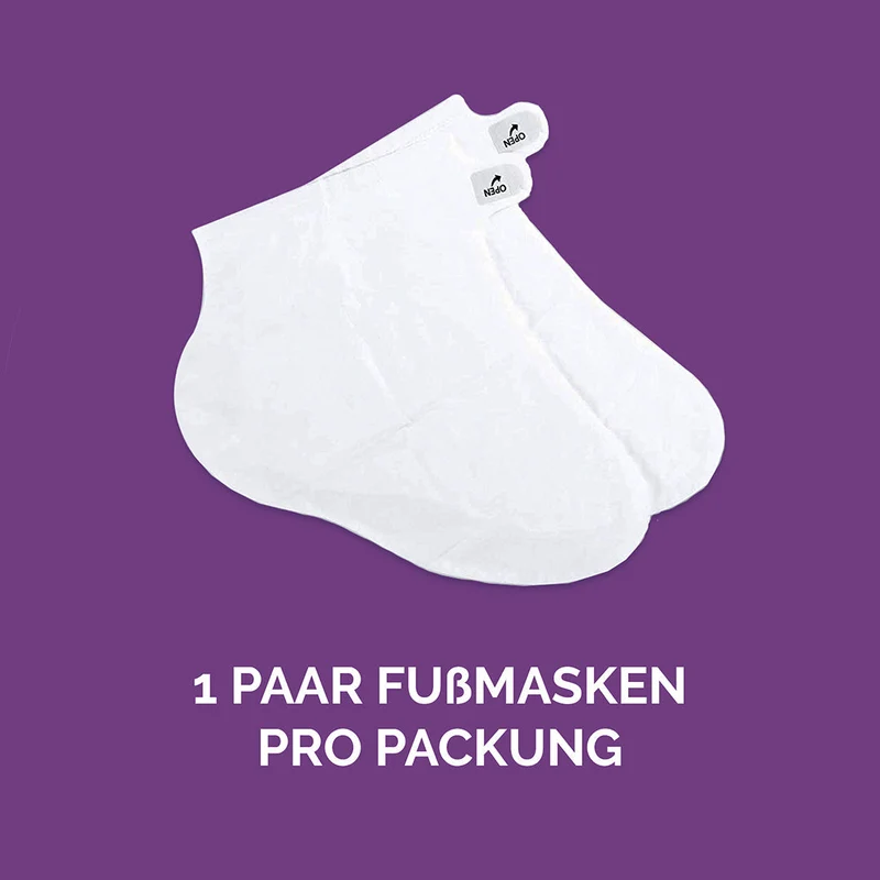 Scholl ExpertCare Intensiv pflegende Fussmaske in Socken – Enstpannende Maske mit Lavendelöl