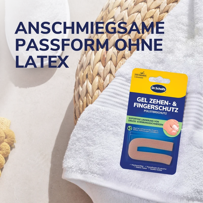 Dr. Scholl's Gel Finger - und Zehenschutz für Druckstellen