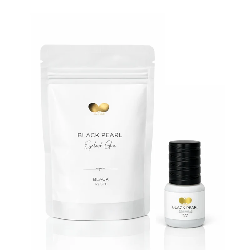 Wimpernkleber BLACK PEARL Wimpernverlängerung | Doppelpack