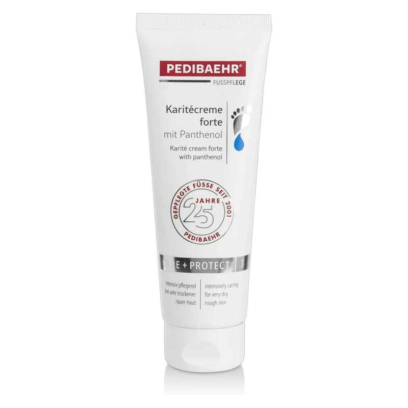 PEDIBAEHR Karitécreme Forte mit Panthenol 125ml - Jubiläumsedition