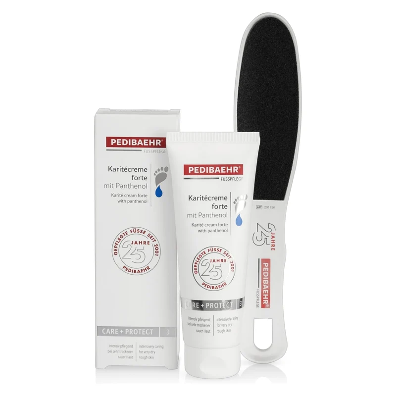 PEDIBAEHR Karitécreme Forte mit Panthenol 125ml - Jubiläumsedition