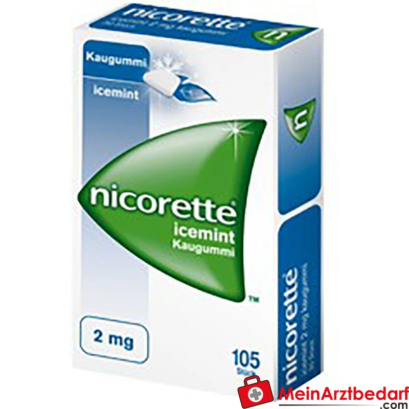 Nicorette Kaugummi 4 mg geschmacksneutral 105 Stück