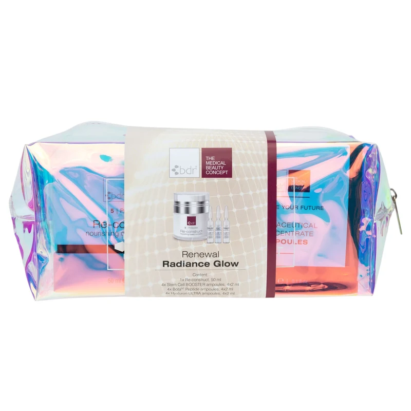 bdr AKTION: Re-construct 50ml + 12 Ampullen GRATIS im Renewal Radiance Glow Set