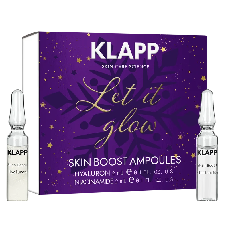 KLAPP Limited XMAS Collection Skin Boost Ampoules 2 x 2 ml