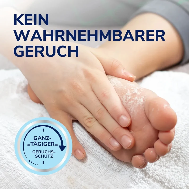 Dr. Scholl’s Ultra Geruchsstopp Fußpuder mit Sweat Max Technologie