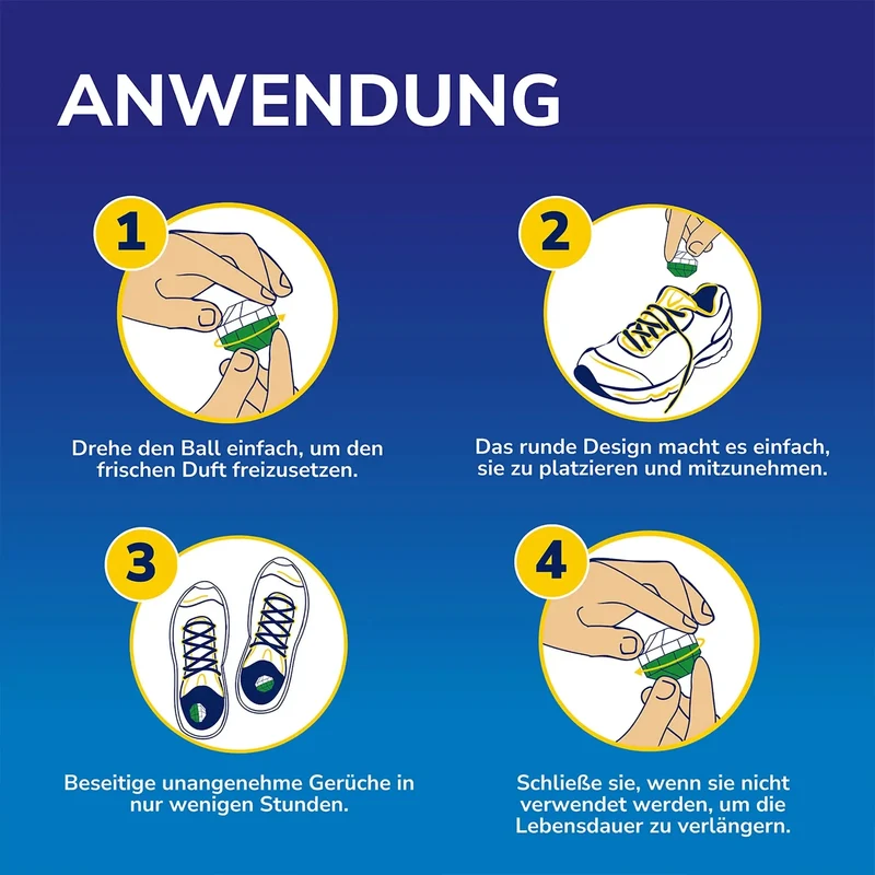 Dr. Scholl’s Schuh Deo Bälle