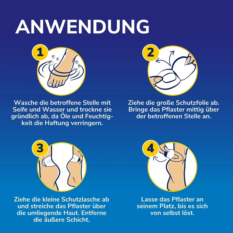 Dr. Scholl’s Schnitt- und Schürfwundenpflaster mit Hydrogel-Technologie