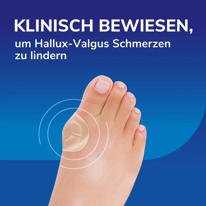 Dr. Scholl’s Hallux-Valgus Druckschutz mit Hydrogel Technologie, 5 Stück