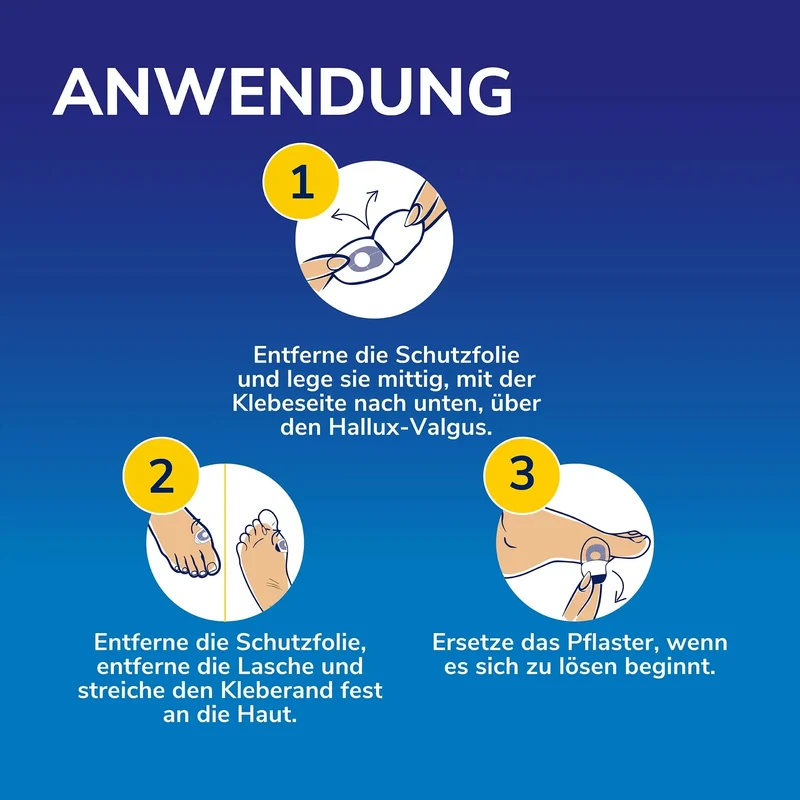 Dr. Scholl’s Hallux-Valgus Druckschutz mit Hydrogel Technologie, 5 Stück