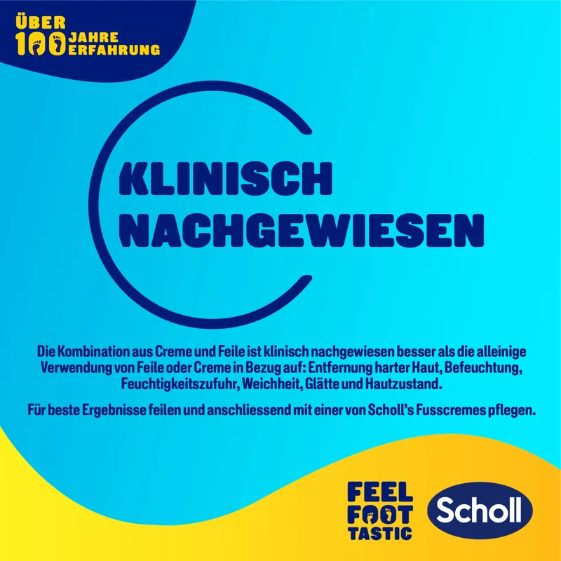 Scholl ExpertCare Fussfeile, Harthautentferner für Füsse
