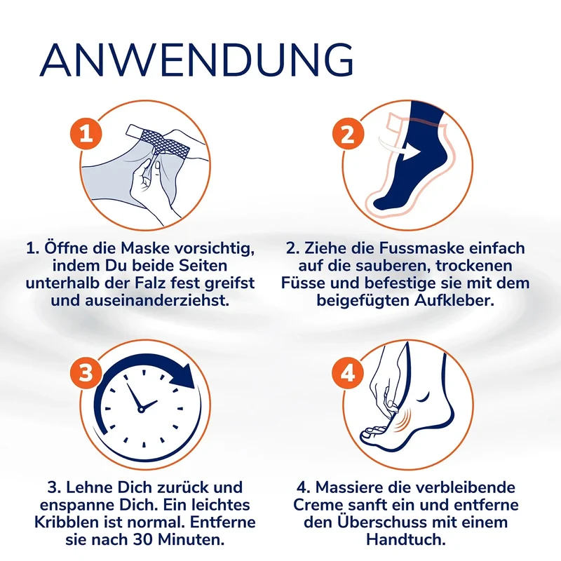 Dr. Scholl’s Beruhigende & Revitalisierende Fußmaske für müde, schmerzende Füße