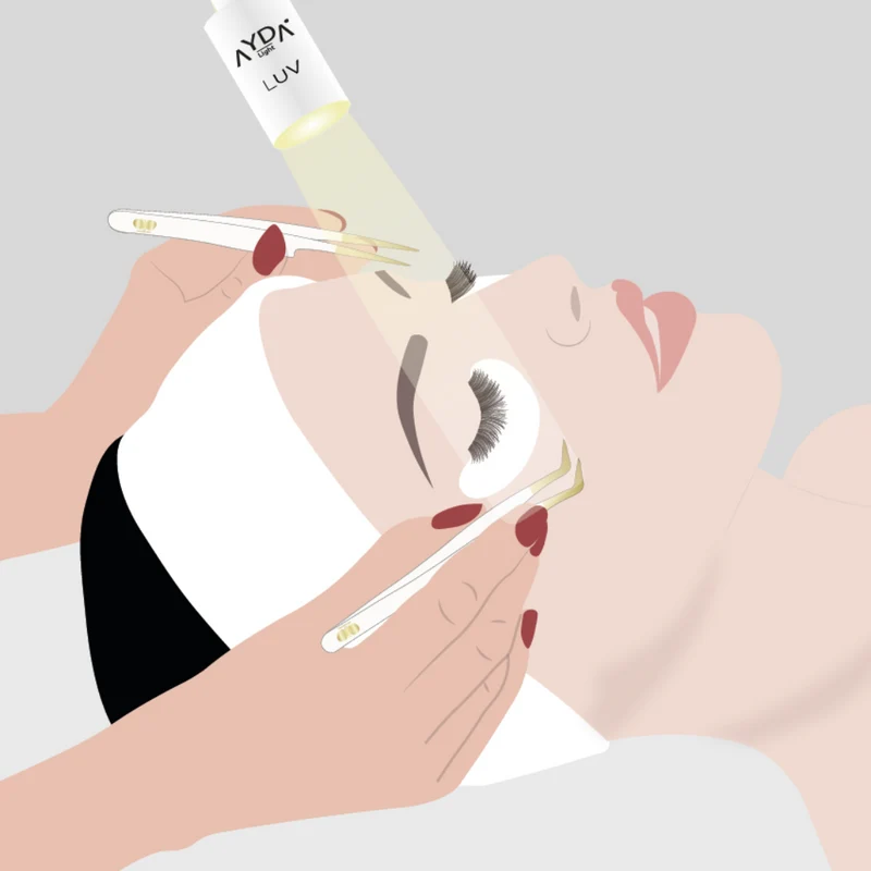 UV Lampe Set | CHANGE | UV-LED Hybrid Wimpernverlängerung | LUV System®
