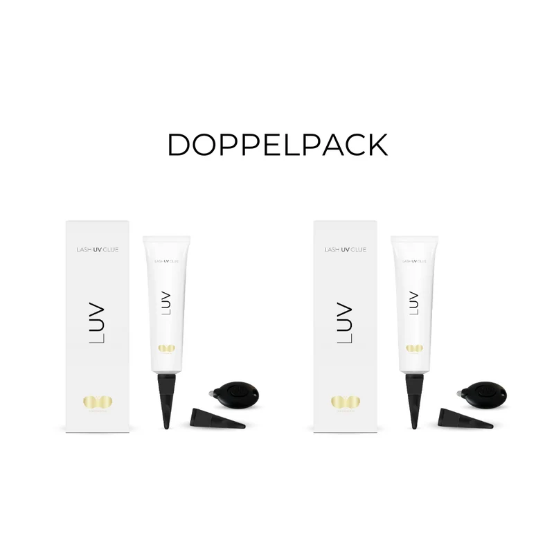 UV Wimpernkleber LUV | UV System | Doppelpack | BESTSELLER | LUV System®