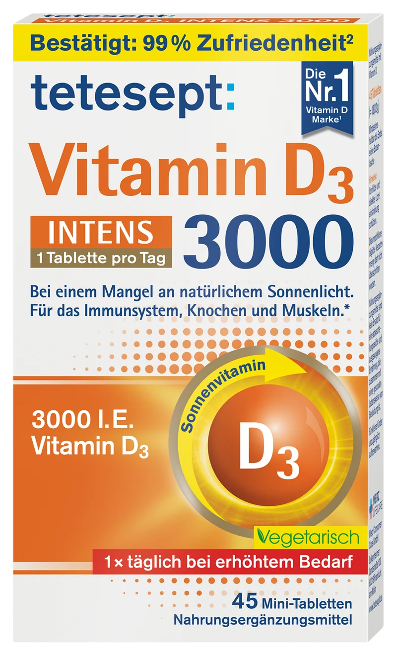 Vitamin D3 3000 Intens