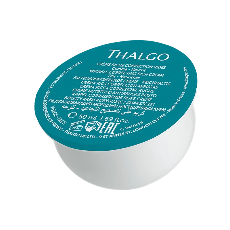 Thalgo HYALU-PROCOLLAGÈNE - Reichhaltige Faltenkorrigierende Creme 50ml REFILL