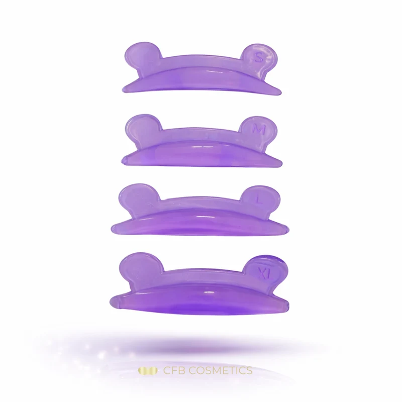 Lash Lifting Silikonpads | lila | selbstklebend | CFB Cosmetics®