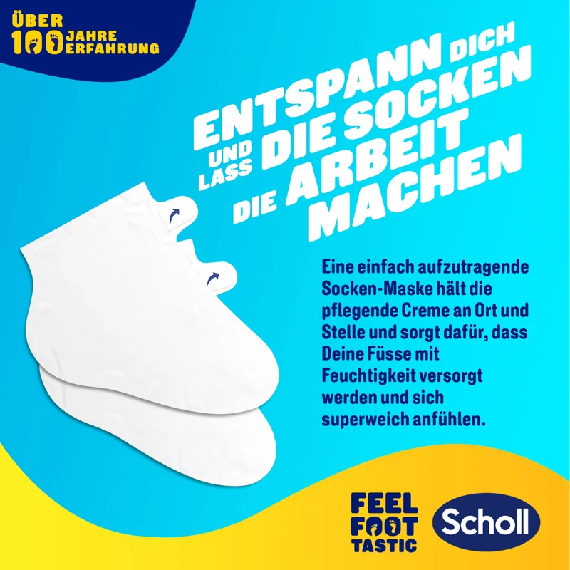 ExpertCare Fussmaske mit Manuka-Honig