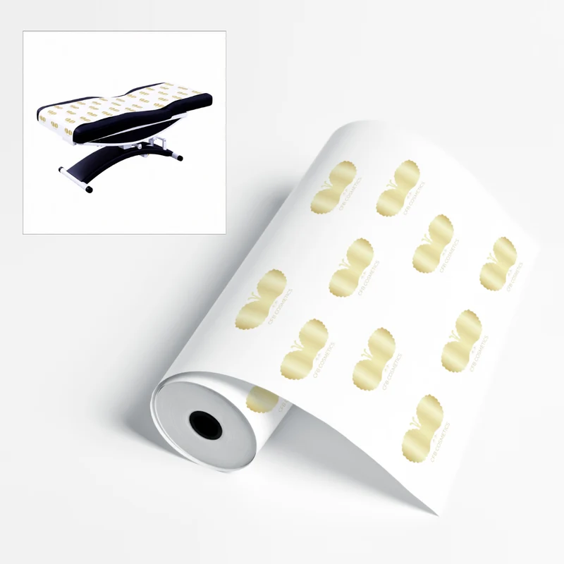 Medizinische Auflage für Kosmetikliege wasserabweisend 3-lagig 60 x 400 cm CFB Cosmetics®