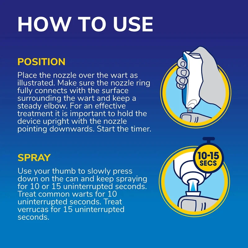 Freeze Away Max Verruca and Wart Remover for Hands and Feet