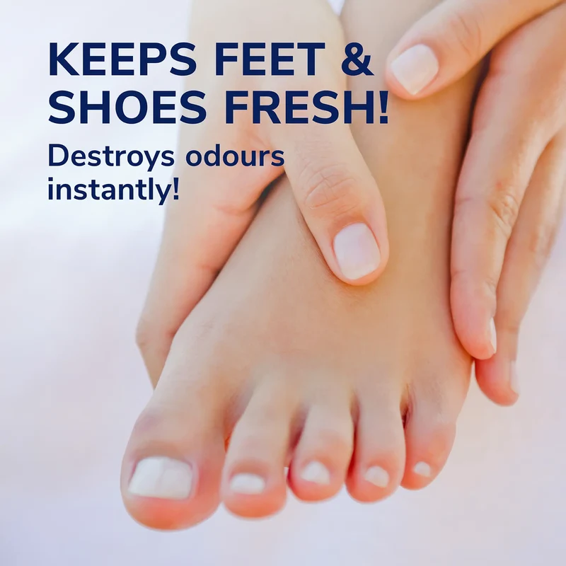 Ultra Odour-Fighting Foot Powder with Sweat Max Technology