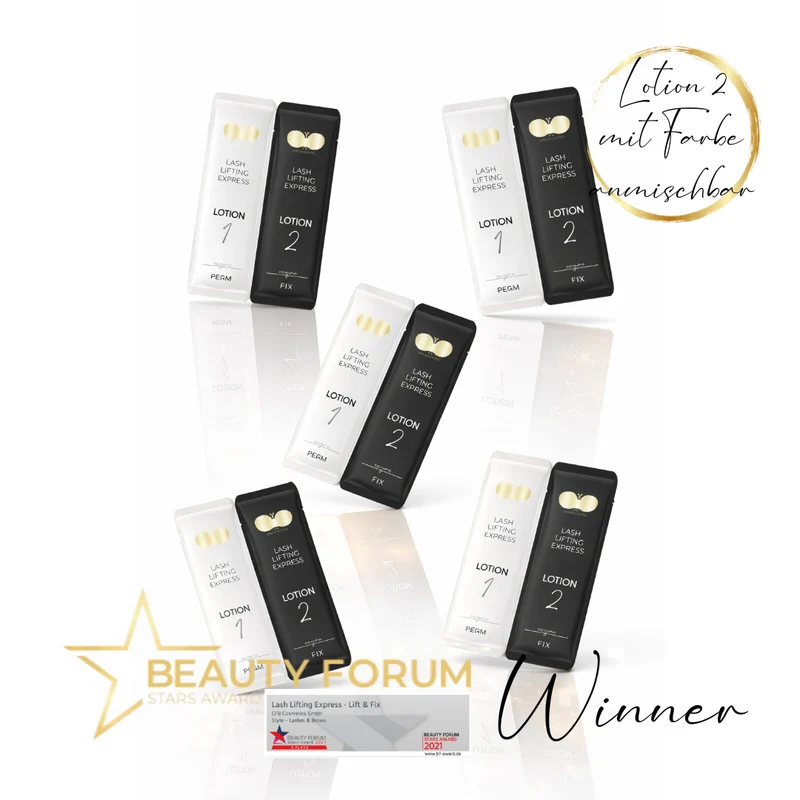 Lash & Brow Lifting Express Vorteilspack – Schnellere Einwirkzeit & Step 2 mit Farbe mischbar | CFB Cosmetics®