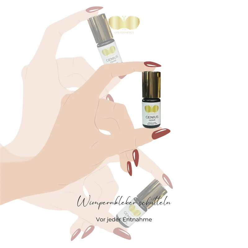 Wimpernkleber BLACK PEARL | Set 5 + 1 gratis | CFB Cosmetics®