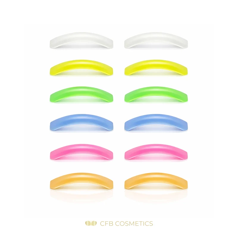 Lash Lifting Silikonpads | bunt | 6 Paar | CFB Cosmetics®