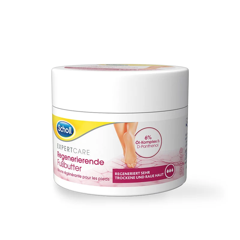 Scholl Regenerierende Fussbutter 150ml - Für sehr trockene und raue Haut
