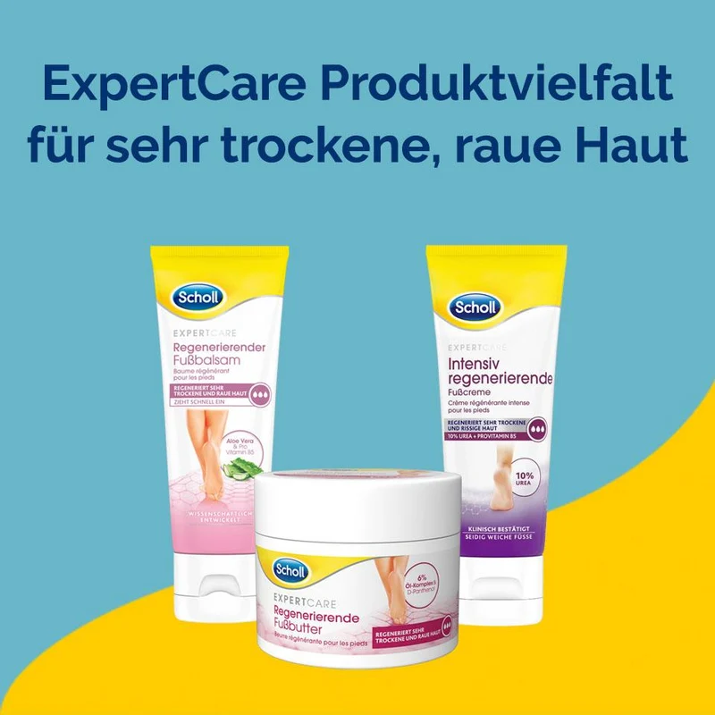 Scholl Regenerierender Fussbalsam 75ml - Für sehr trockene und raue Haut