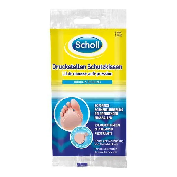 Scholl Druckstellen Schutzkissen - Ballenpolster zur Schmerzlinderung