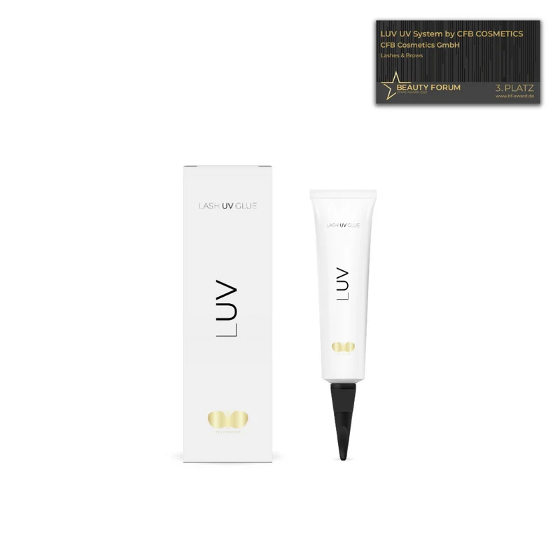 UV Wimpernkleber LUV | UV System | transparent | BESTSELLER | LUV System®