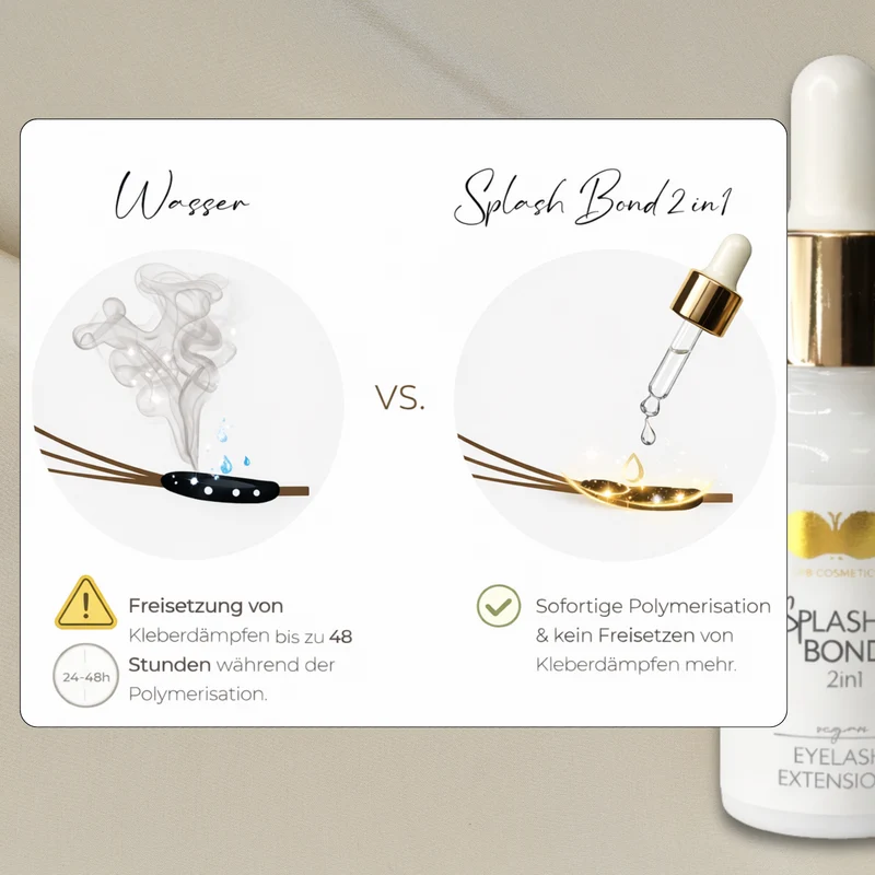 Splash Bond 2in1 – Primer & Bonder für Wimpernextensions | CFB Cosmetics®
