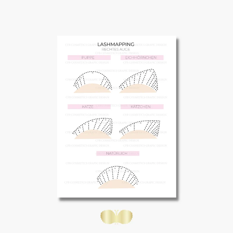 Lashmapping | Wimpernstudiobedarf | Digital | CFB Cosmetics®