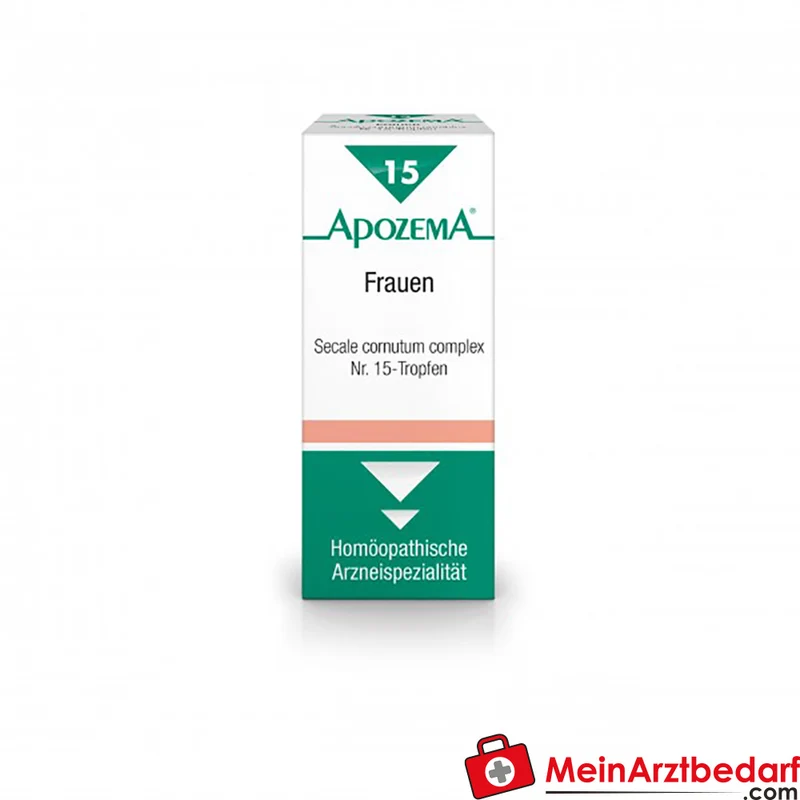 Apozema Frauen-Tropfen Nr.15 Homöopathische Tropfen 50 ml bei Menstruationsbeschwerden